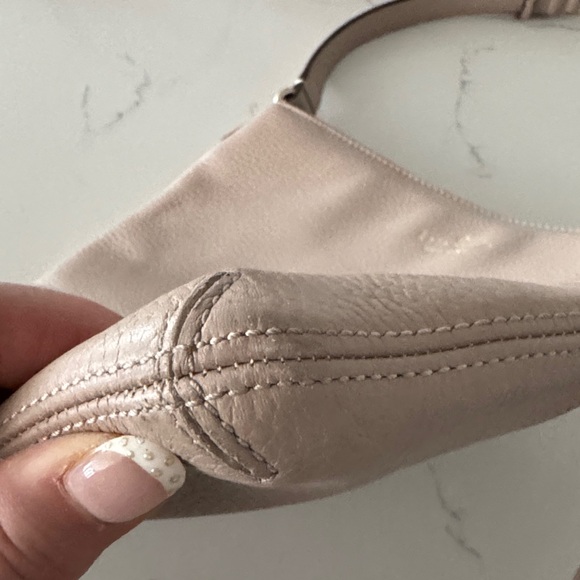 Kate Spade Taupe Leather Shoulder Bag - Picture 7 of 12